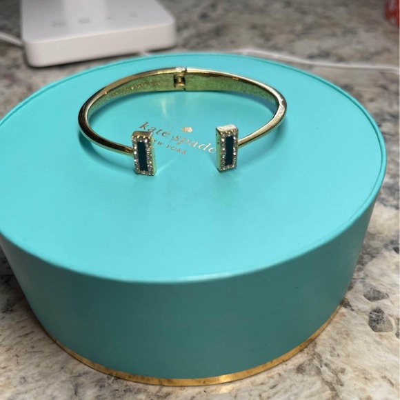 Kate Spade Gold and Pink Bangle - Picture 5 of 5